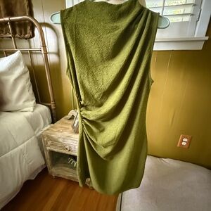 H&M Olive Green Mini Dress